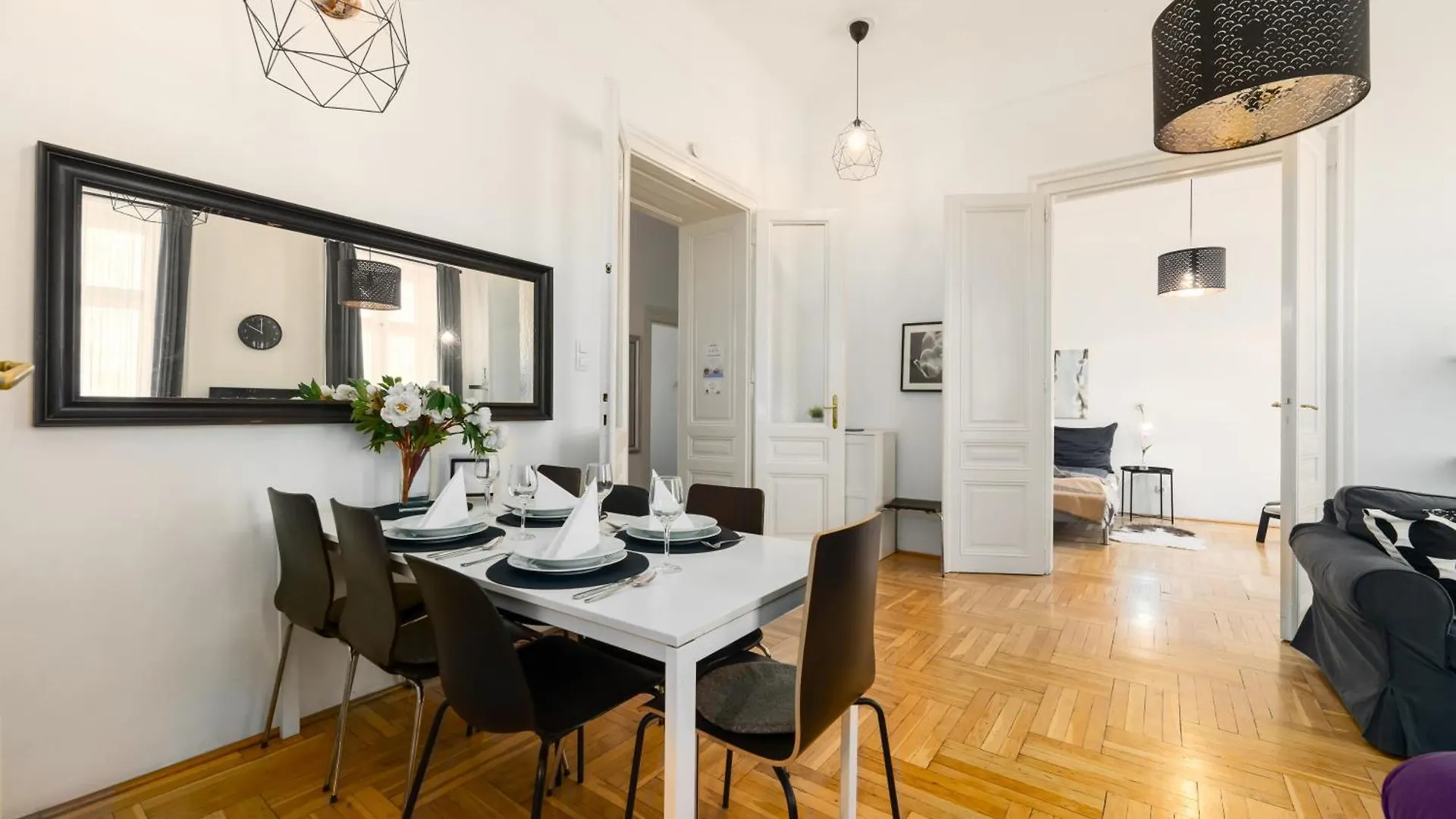 Black & White Apartment Budapest